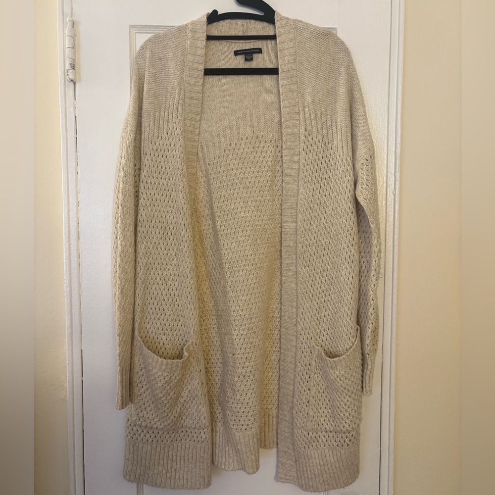 American Eagle Long Cardigan